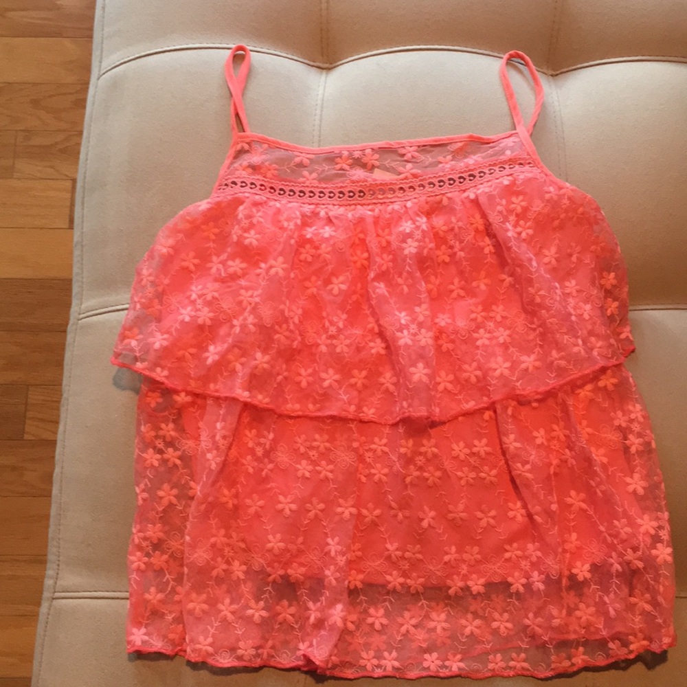 Sale! Brand new ruffled lace top - Picture 4 of 7